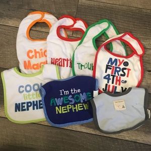 Baby bibs bundle